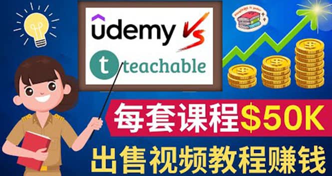 制作出售视频课程并快速进行粉丝变现的方法，轻松获利5万美元以上大圣网创吧-网创项目资源站-副业项目-创业项目-搞钱项目网创吧