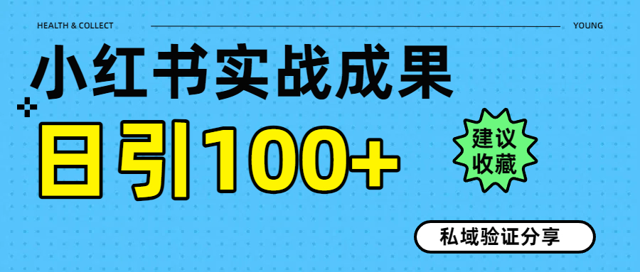 实战成果！小红书图文引流日引100+私域流量经验分享大圣网创吧-网创项目资源站-副业项目-创业项目-搞钱项目网创吧