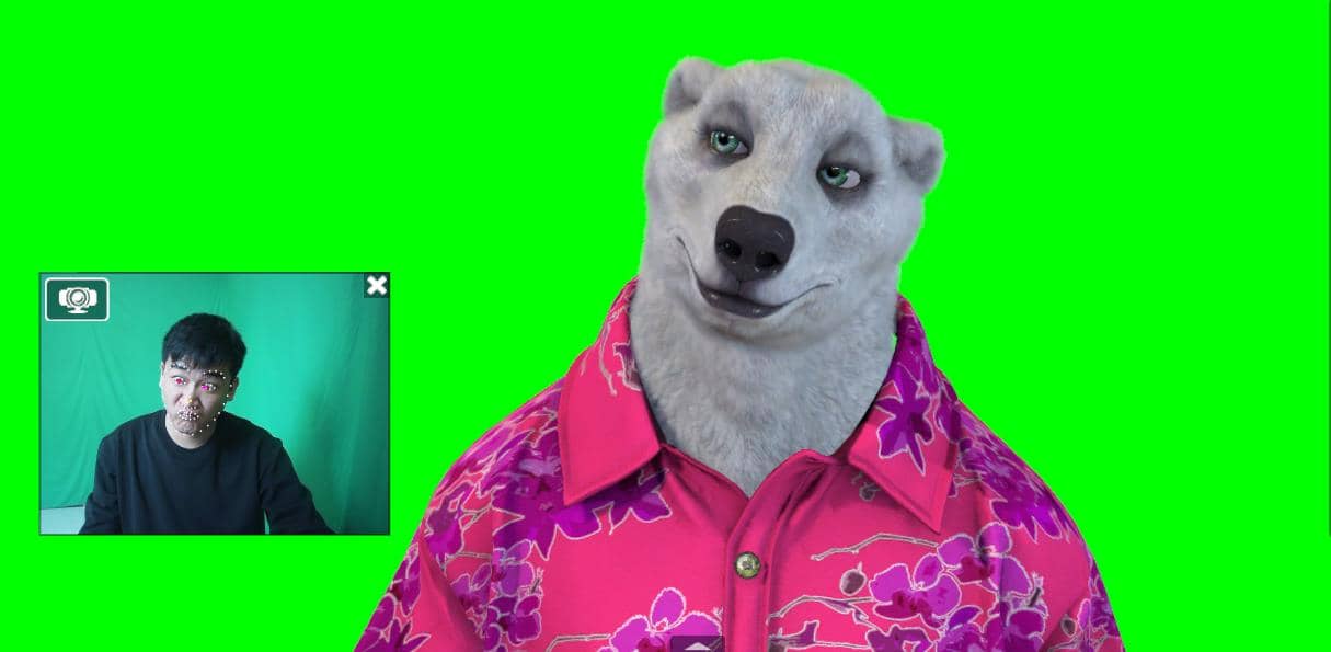 实时直播换脸卡通形象出镜，卡通形象面部捕捉(软件＋教程)大圣网创吧-网创项目资源站-副业项目-创业项目-搞钱项目网创吧