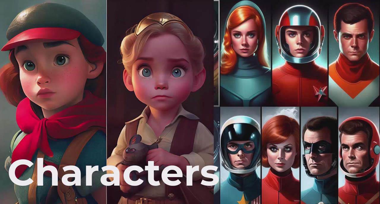 掌握 MidJourney V5 AI + ChatGPT创建一致的角色设计图像-22节课-中英字幕大圣网创吧-网创项目资源站-副业项目-创业项目-搞钱项目网创吧